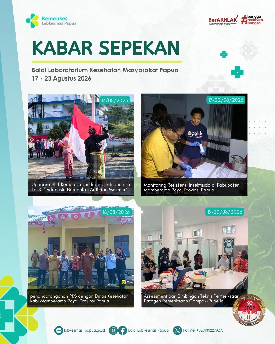 Kabar Sepekan Edisi Ketiga Bulan Agustus 2026 - 1
